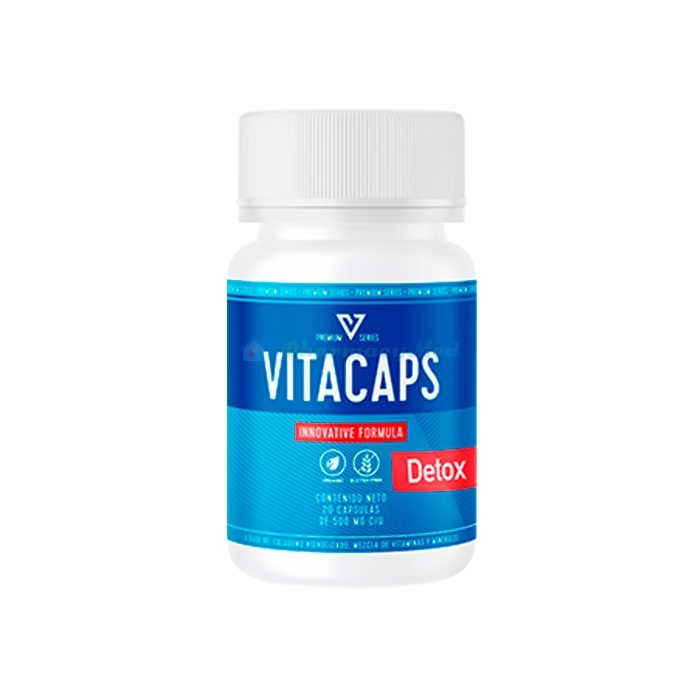 Vitacaps Detox ➤ remedio para la infección parasitaria del cuerpo